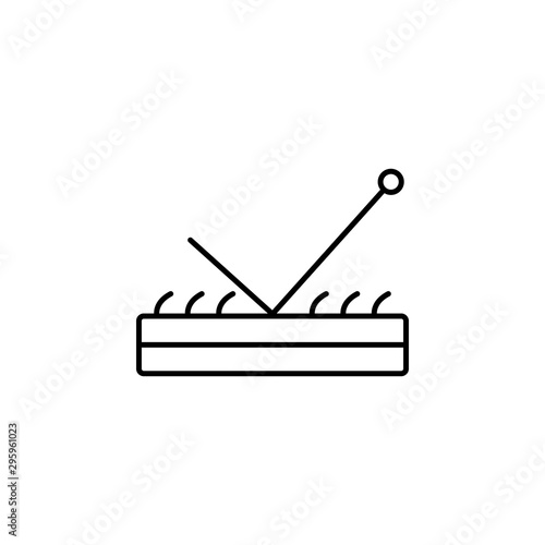 Golf ball, ricochet icon. Element of golf icon