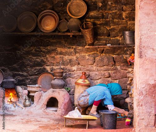 Canvastavla Berber Kitchen