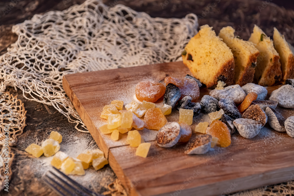 Fototapeta premium Glazed dates ideal for Christmas holidays