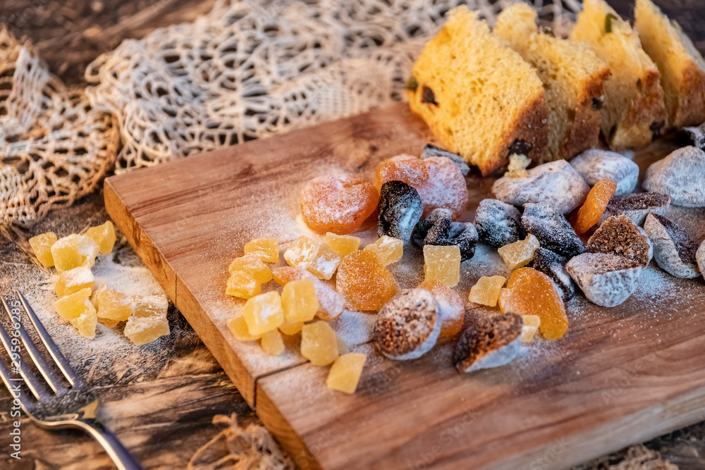 Fototapeta premium Glazed dates ideal for Christmas holidays