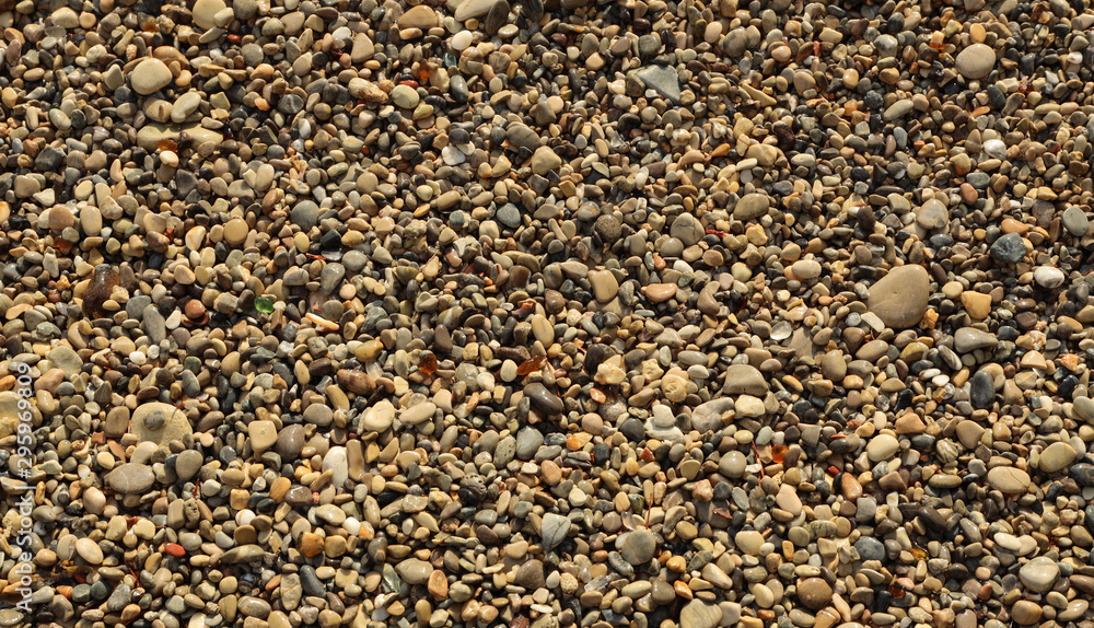 Beautiful, small sea stones on the shore. Beautiful, small sea stones on the shore.