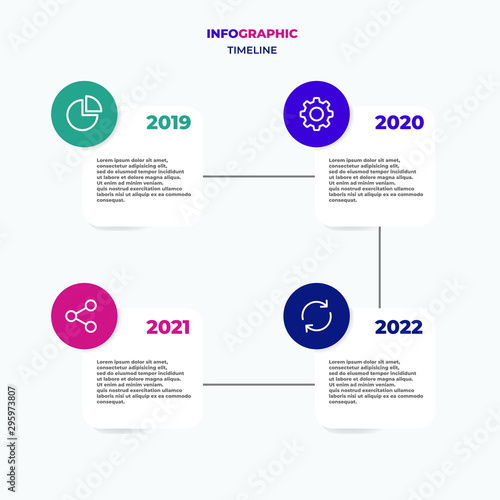 Timeline infographics design vector elements and marketing icons can be used for workflow layout, diagram, annual report, web design and presentation template. easy to editable. EPS 10