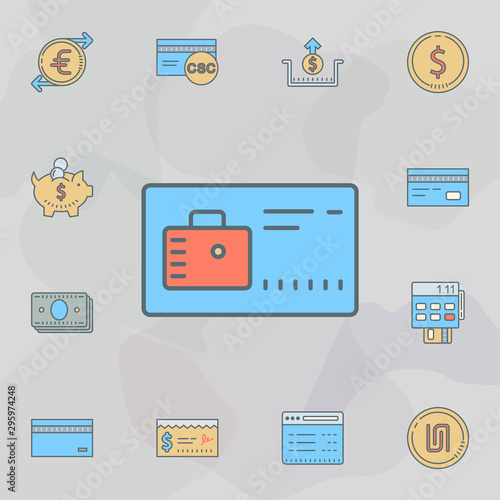 diplomat of money dusk style line icon. Universal set of banking for website design and development, app development