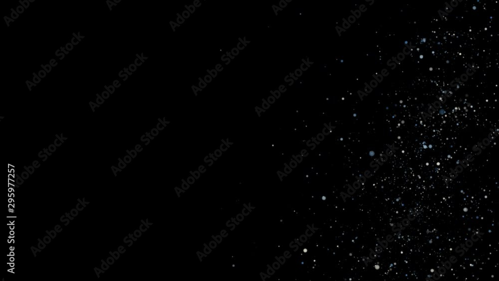 Abstract animation with glowing and flickering particles in slow motion, 4096x2304 loop 4K Abstract animation with glowing and flickering particles in slow motion, 4096x2304 loop 4K