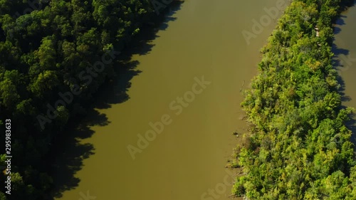 Wallpaper Mural aerial shoot of nature in Virginia, lakes and lands, travel around USA  Torontodigital.ca