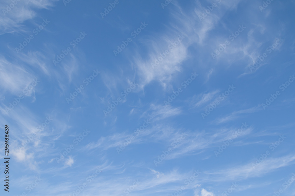 Blue sky with white clouds, sky concept on a clear day. Blue sky with white clouds, sky concept on a clear day.