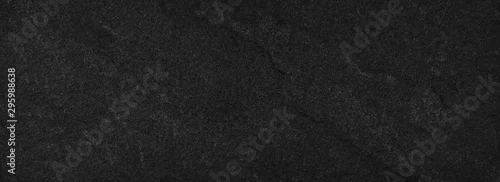Panel kuchenny z motywem Stone black texture background. Dark cement, concrete grunge. Tile gray, Marble pattern, Wall black background blank for design