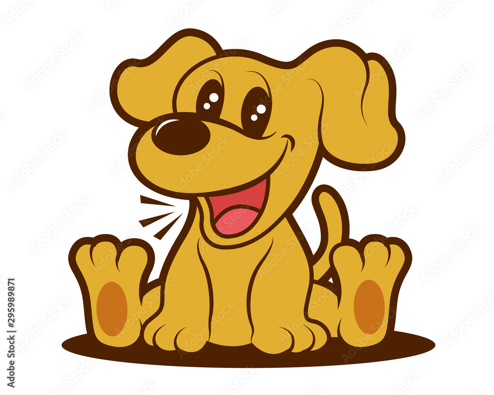 barfing dog clipart
