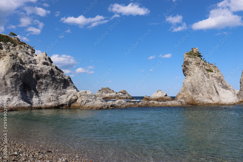 浄土ヶ浜（岩手県宮古市）