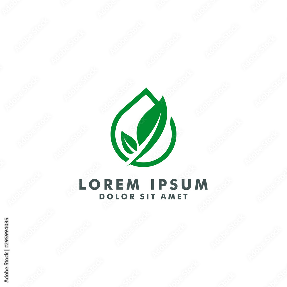 green leaf ecology nature element vector icon of go green logo design green leaf ecology nature element vector icon of go green logo design