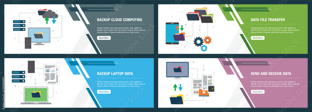 Backup data cloud computing