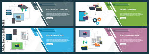 Backup data cloud computing