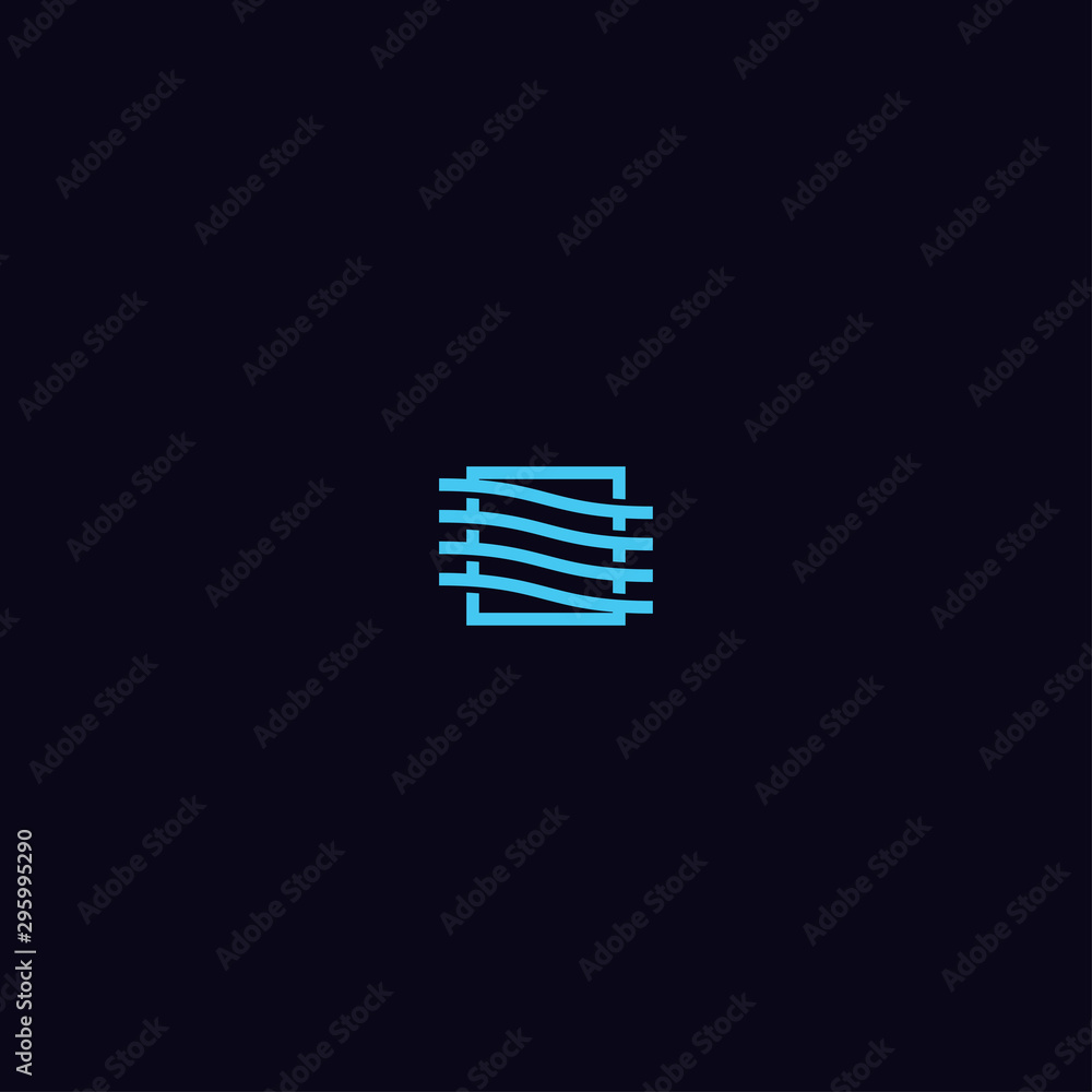 Obraz premium Wave Logo Icon Design Template Vector Illustration