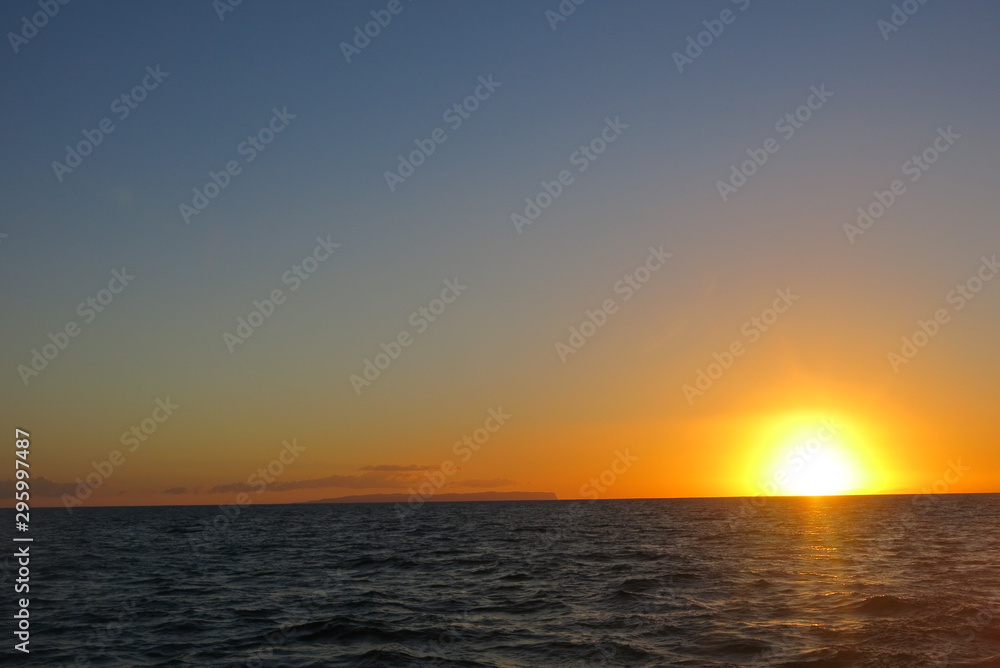 The Nā Pali Coast sunset1