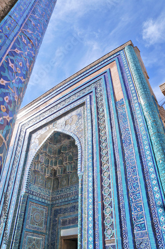 Shah-i-Zinda Necropolis in Samarkand, Uzbekistan