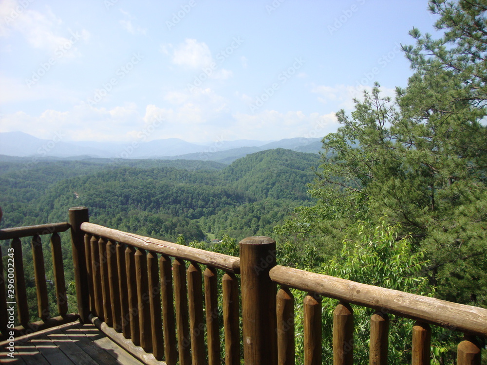 Spring in Tennessee: Overlooking the Foothills of the Smoky Mountains