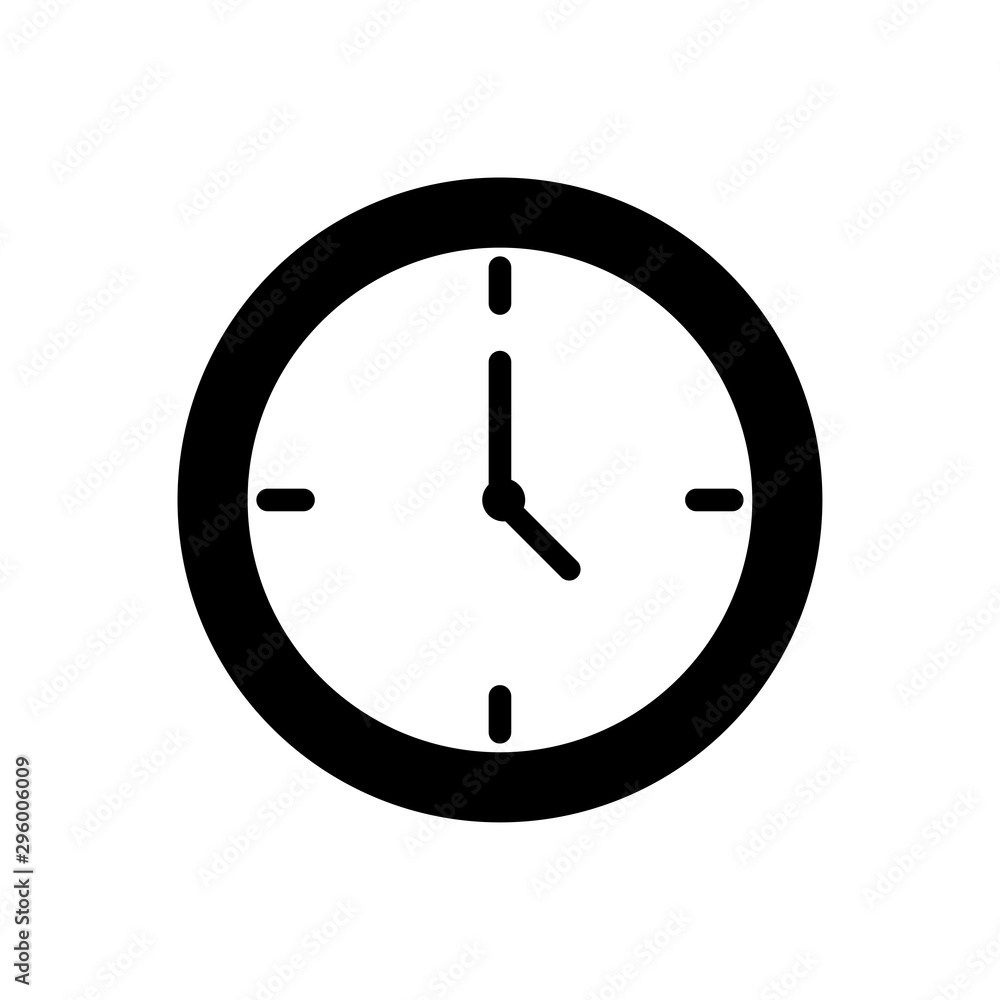 Clock Symbol Icon Vector Design Illustration EPS 10 Clock Symbol Icon Vector Design Illustration EPS 10