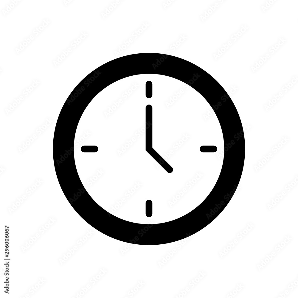 Clock Symbol Icon Vector Design Illustration EPS 10 Clock Symbol Icon Vector Design Illustration EPS 10