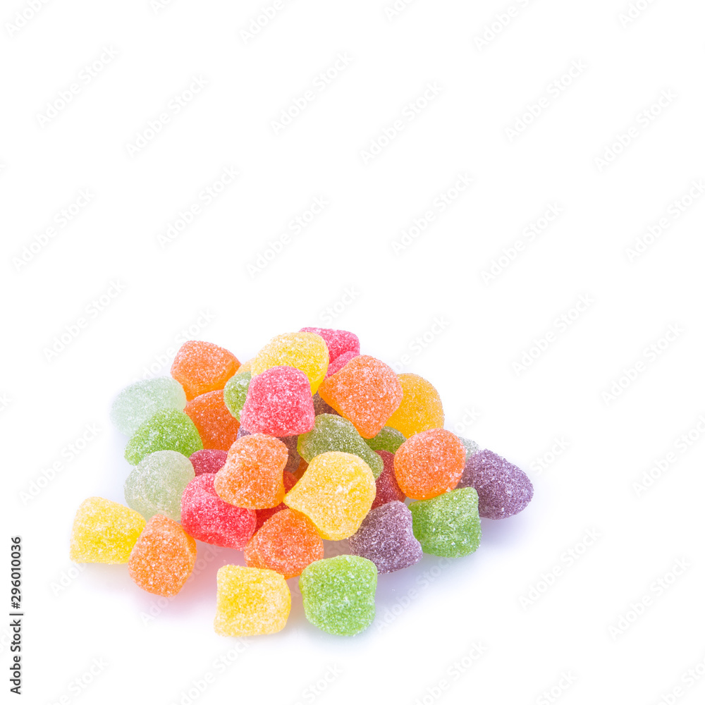 candies or jelly candies on a white background new. candies or jelly candies on a white background new.