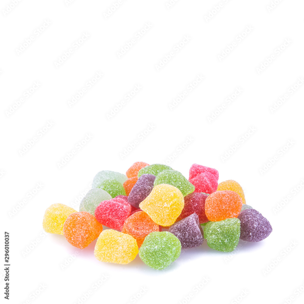 candies or jelly candies on a white background new. candies or jelly candies on a white background new.