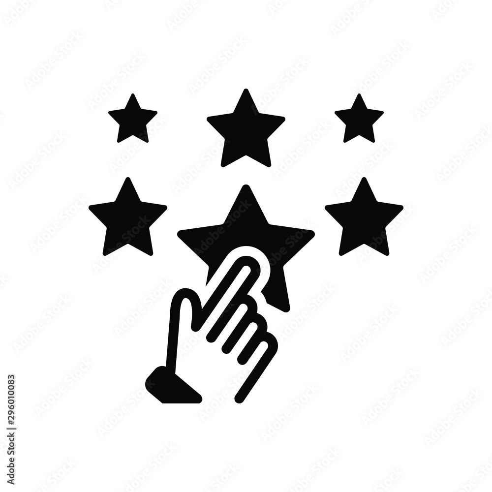 Black solid icon for favor Black solid icon for favor
