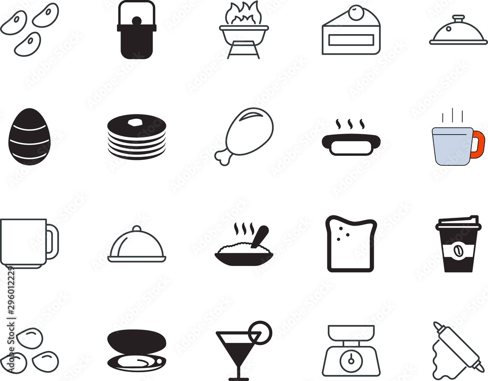 food vector icon set such as: bowl, recreation, glass, scale, spring, pearl, sport, measurement, pancakes, cherry, charcoal, cream, dog, grilling, loss, sausage, pan, sea, cute, birthday, barbecue food vector icon set such as: bowl, recreation, glass, scale, spring, pearl, sport, measurement, pancakes, cherry, charcoal, cream, dog, grilling, loss, sausage, pan, sea, cute, birthday, barbecue