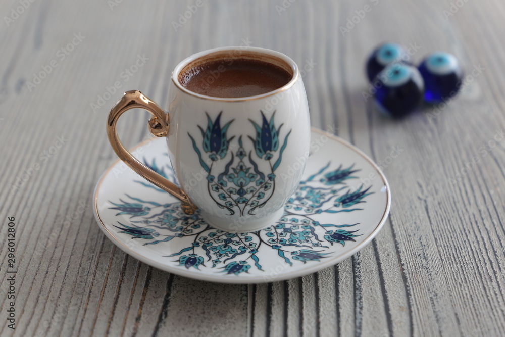 a cup of turkish coffee