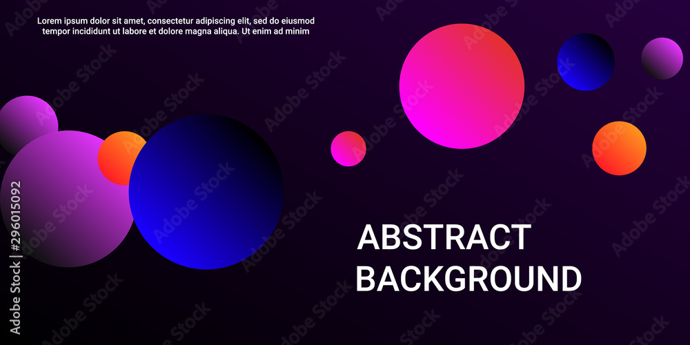 Gradients of balls shapes. Gradients of balls shapes.