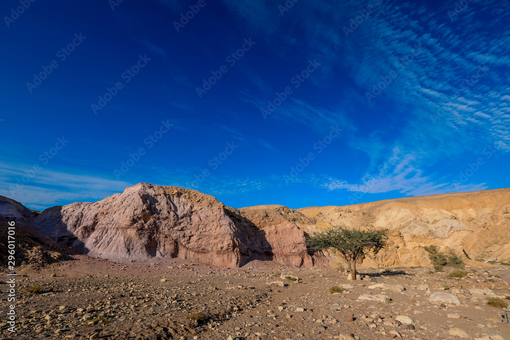 Panoramic View to the Red Canyon, nea Eilat, Israel Panoramic View to the Red Canyon, nea Eilat, Israel