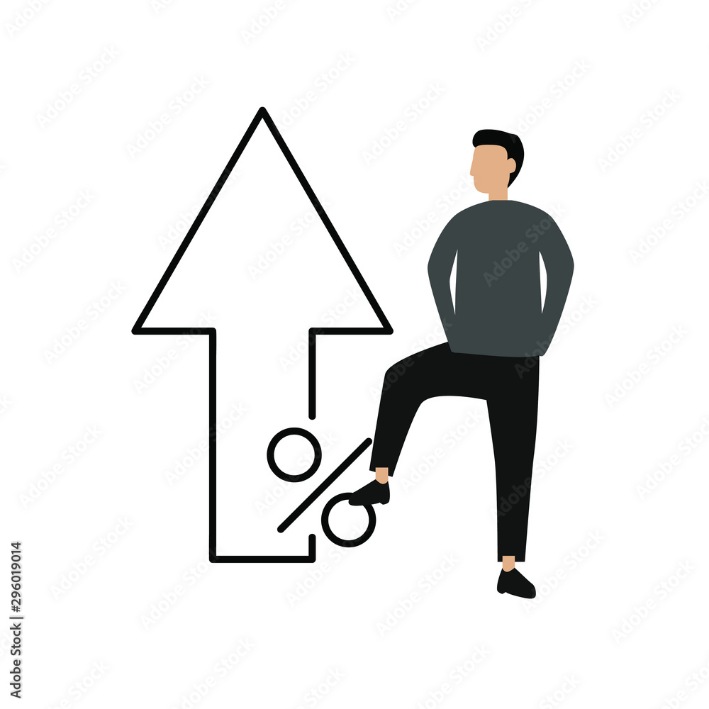 Simple of Credit and Loan Related Vector Line Icon. Mobile concept. Flat cartoon character isolated on white background Simple of Credit and Loan Related Vector Line Icon. Mobile concept. Flat cartoon character isolated on white background