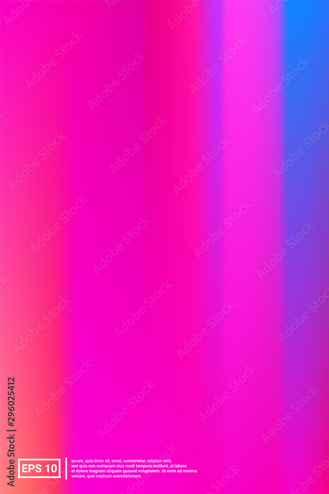 Rainbow, Gradient, Mesh Banner. Soft color. 