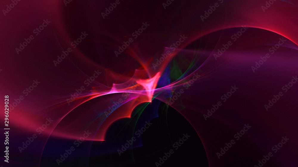 3D rendering abstract colorful fractal light background 3D rendering abstract colorful fractal light background