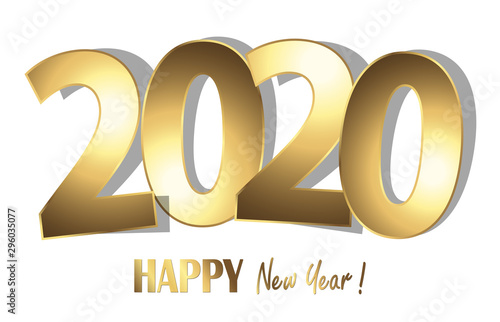 happy new year 2020 greetings background