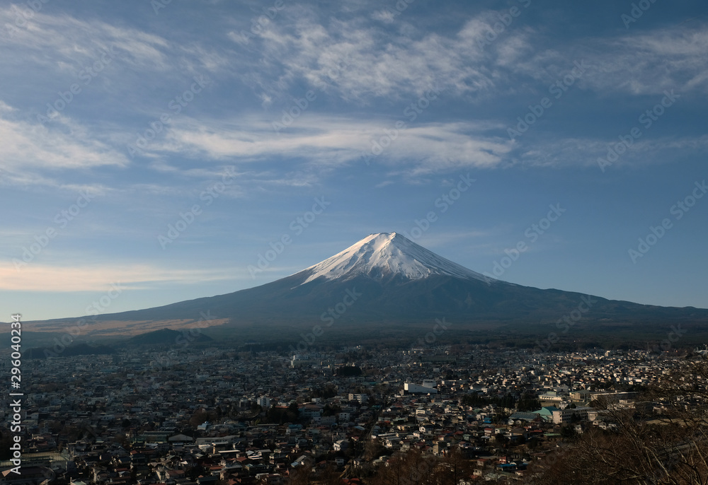 Mount Fuji the most beautiful landscape in Japan 