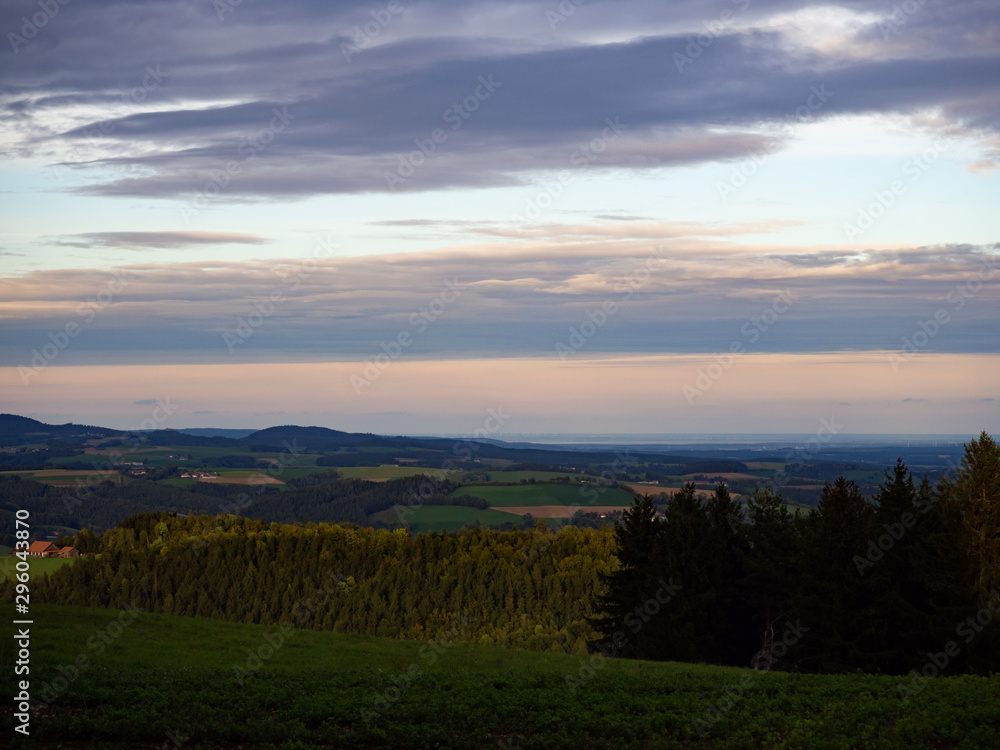 Fototapeta premium Landscape Bucklige Welt Lower Austria