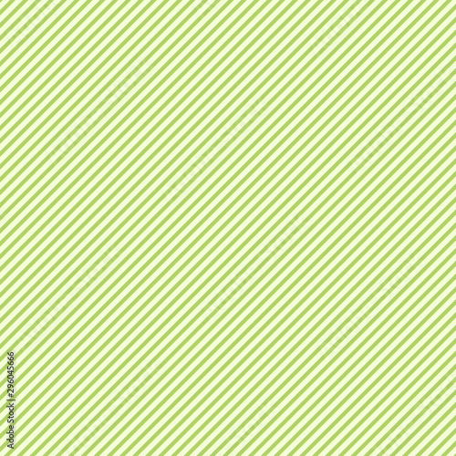 Green white striped fabric texture seamless pattern.