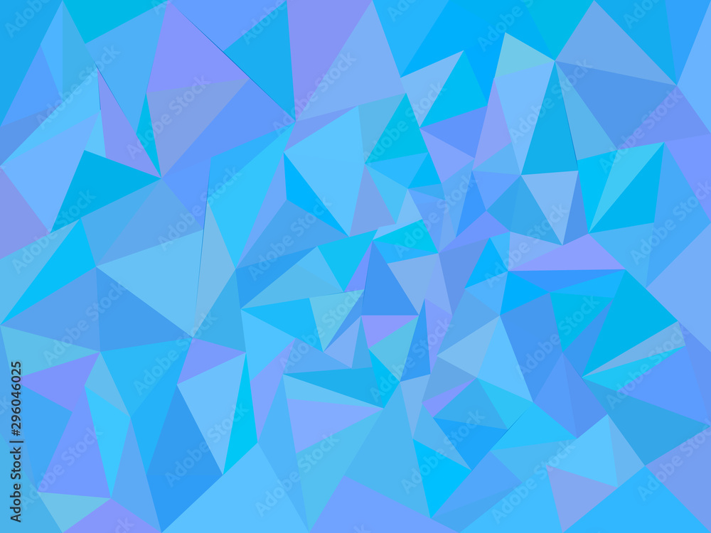 Blue abstract low poly background. Vector illustration for poster Blue abstract low poly background. Vector illustration for poster
