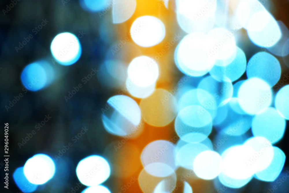 Abstract bokeh street night light background Abstract bokeh street night light background