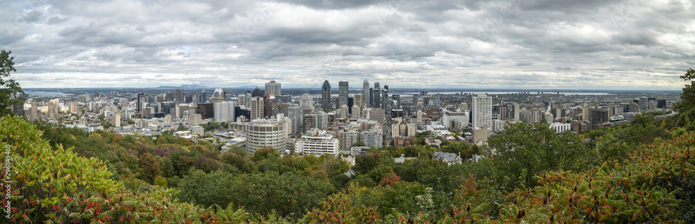 Fototapeta premium Vue panoramique de Montréal