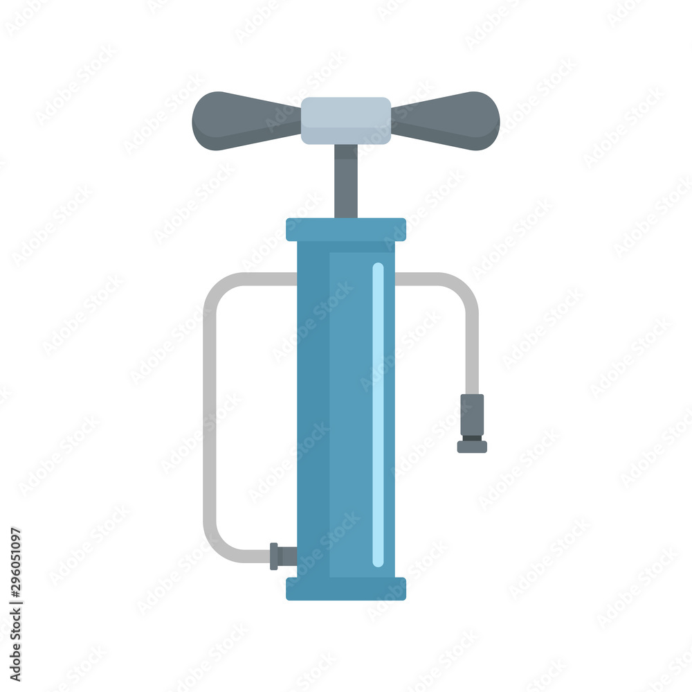 Air pump icon. Flat illustration of air pump vector icon for web design Air pump icon. Flat illustration of air pump vector icon for web design