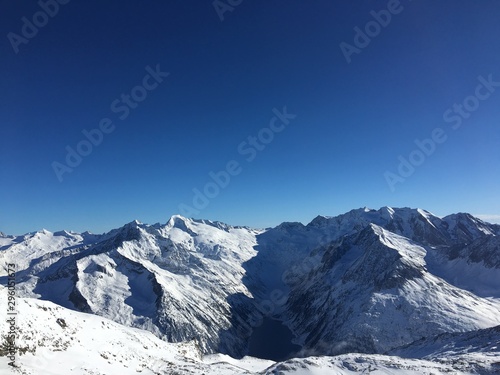 Hintertux, Tirol, Berglandschaft, Gletscher