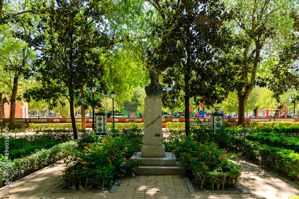 La Alameda public park in Talavera de la Reina, Toledo, Spain