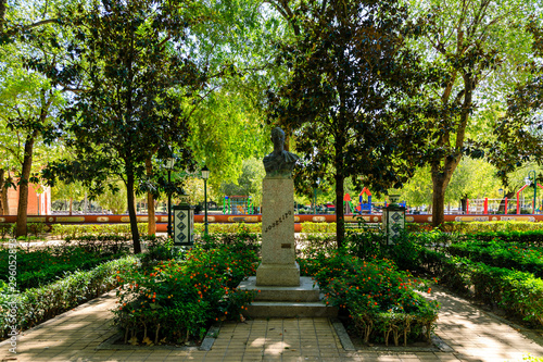 La Alameda public park in Talavera de la Reina  Toledo  Spain