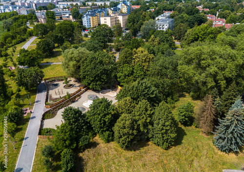 Stefan Zeromski Park, Krakow, Poland photo