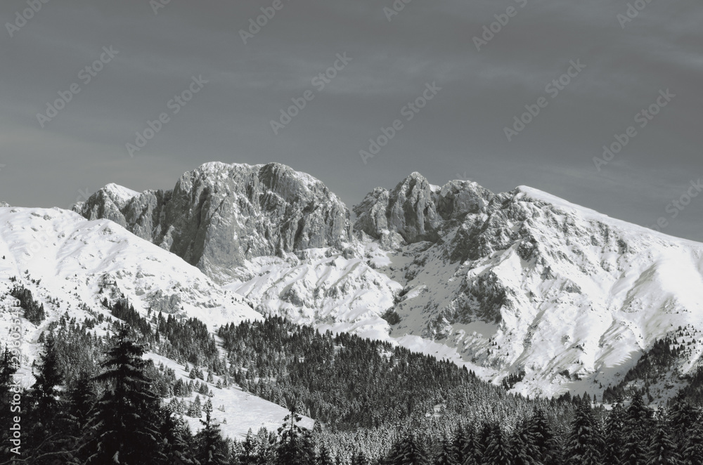 Obraz premium Massif Presolana - Italian Alps