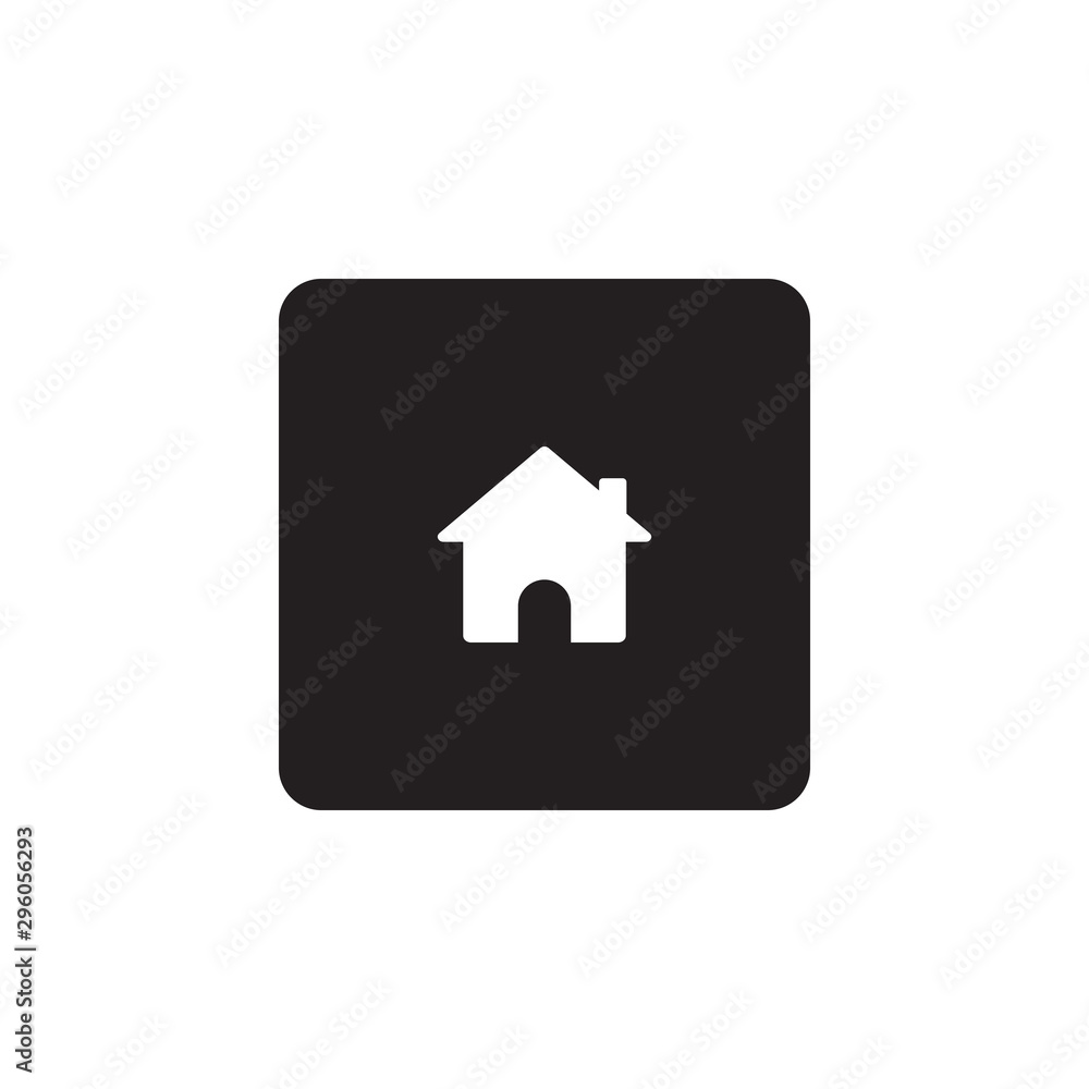 Home icon symbol vector