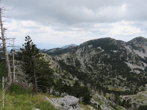 Mountain Orjen Montenegro mountain landscape