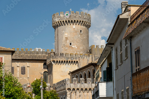 Photography Historic buildings of Fiano Romano, Rome, Italy