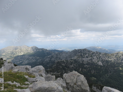 Mountain Orjen Montenegro mountain top landscape