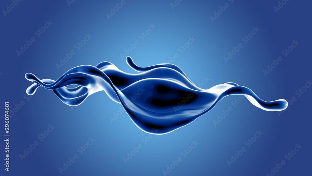 Splash fluid. 3d illustration, 3d rendering. Splash fluid. 3d illustration, 3d rendering.
